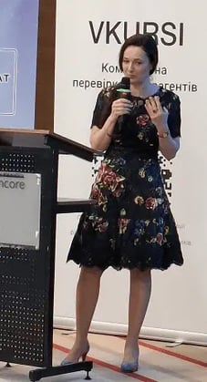 Iryna Kravets at the COMPLIANCE LEADERSHIP FORUM - 2025