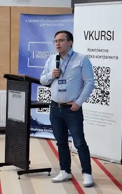 Mykhailo Shomin at the COMPLIANCE LEADERSHIP FORUM - 2025