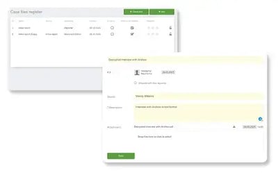 Evidence Collection and Documentation in the Ethicontrol Case Management Platform