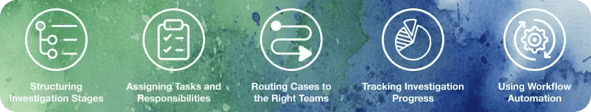 How to manage the Investigation Workflow