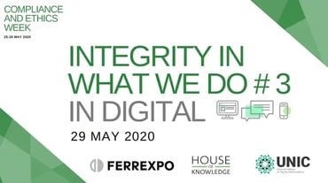 Етиконтроль на конференції Ferrexpo Integrity In What We Do