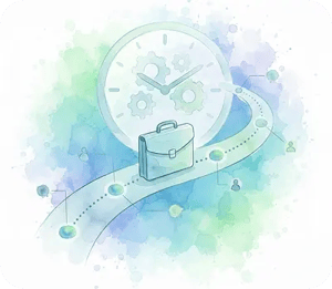 SLA management across case stages