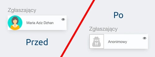 pseudonimizacja autorów spraw na platformie do zarządzania sprawami Ethicontrol