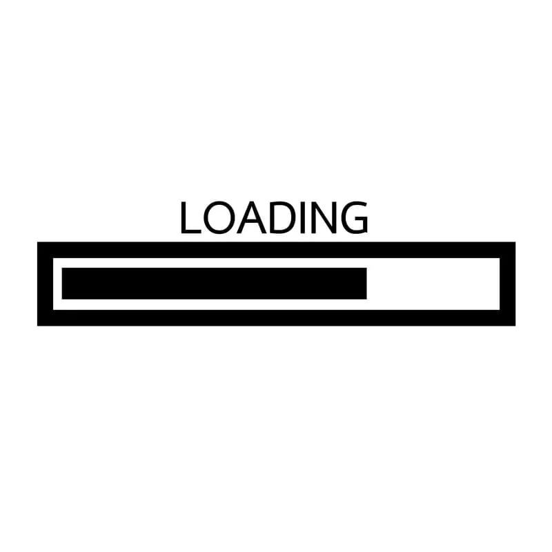 Loading bar icon