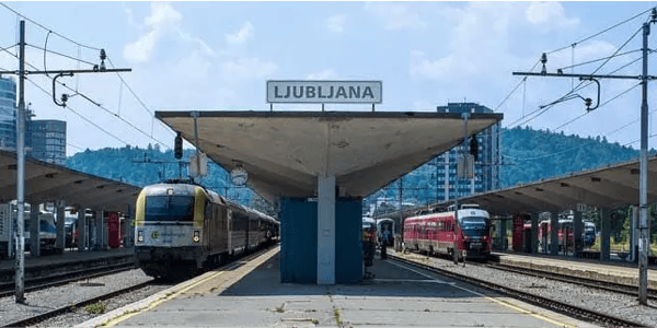 Залізничний вокзал у Любляні