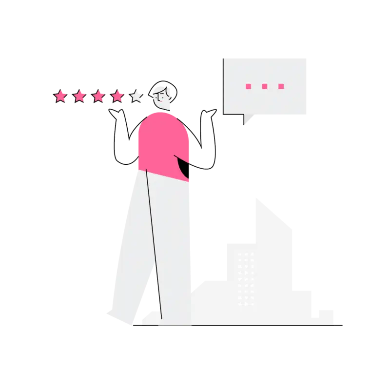 The guy rates something 4 stars out of five and explains why