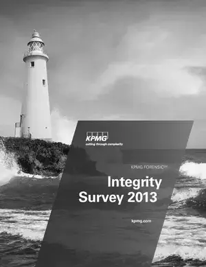 Integrity Survey 2013 (1)